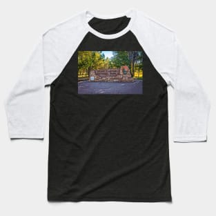 Grand Canyon National Park Sign Baseball T-Shirt